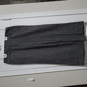 H&M wool wide leg trousers